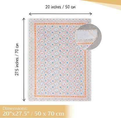 Maison d' Hermine Kitchen Towels Set of 2 100% Cotton 27.50" x 20" Reusable - Image 4