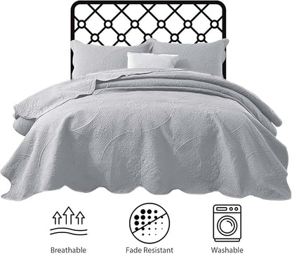IR Imperial Rooms King Quilt Bedding Set Size + 2 Pillow Shams - Image 7