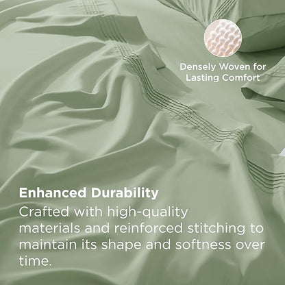 Bedsure Deep Pocket Twin Sheets Set - Image 6