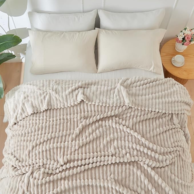 NEWCOSPLAY Super Soft Throw Blanket Linen Premium Silky Flannel Fleece 3D - Image 8