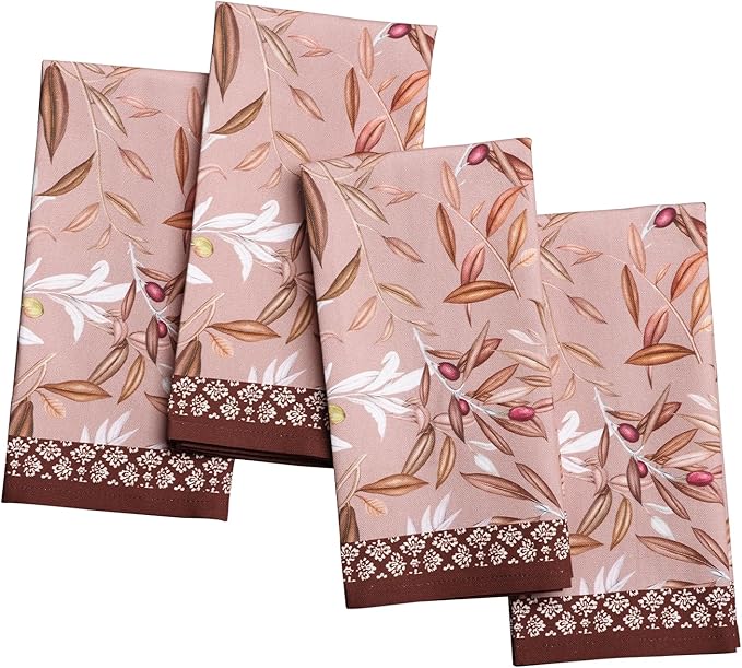 Maison d' Hermine Cloth Napkins Set of 4 100% Cotton Soft & Durable Everyday by MaisondHermine