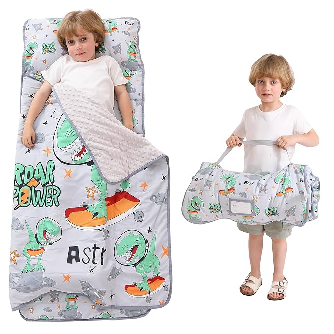 Viviland Toddler Kid Nap Mat for Preschool, Daycare Sleeping Bag by VIVILAND