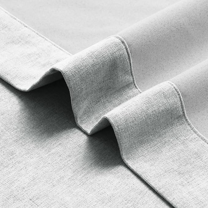 Macochico 52" Wx108 L 100% Blackout Curtains Extra Long Thermal Insulated - Image 5