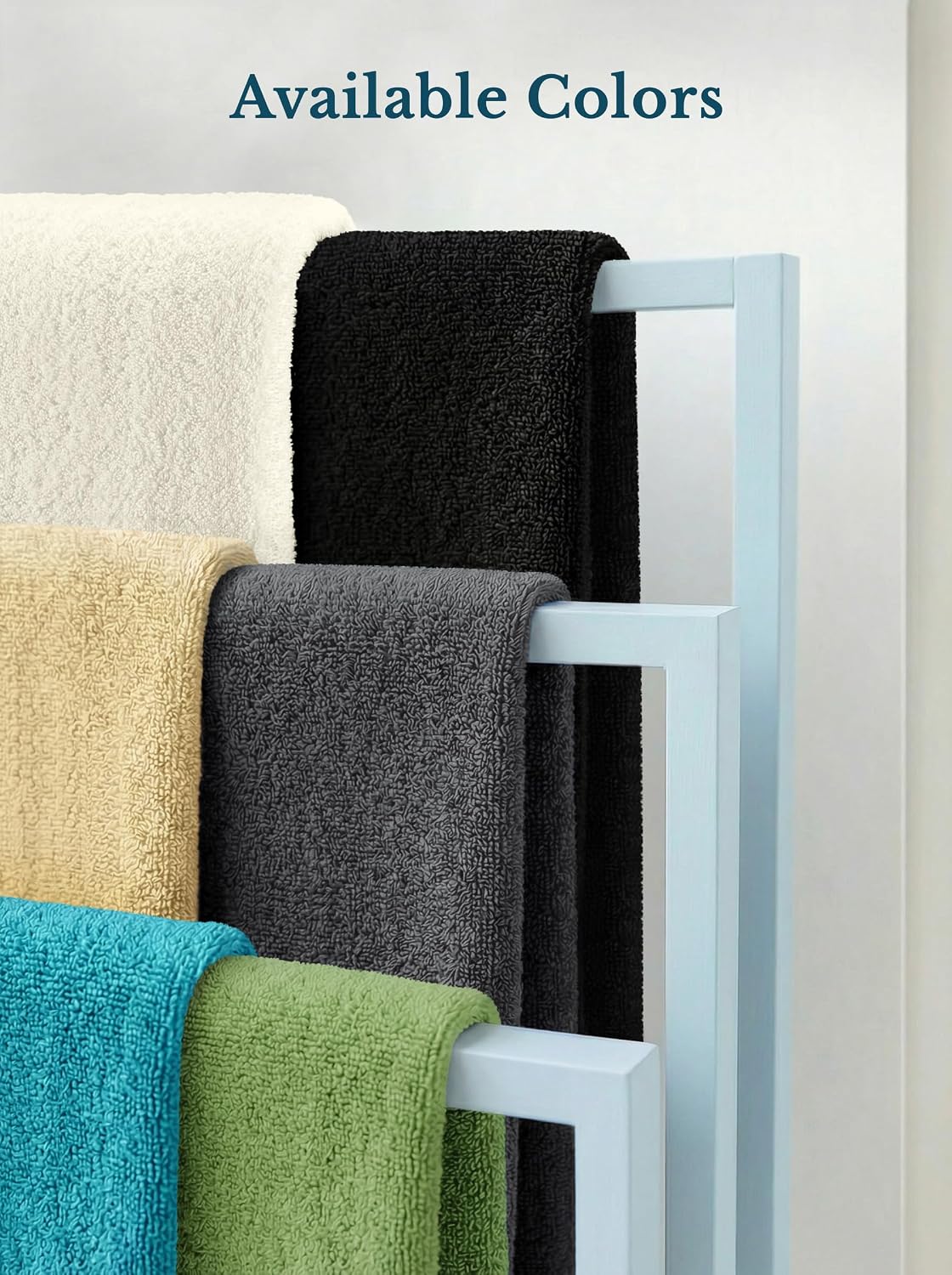 utopia towels 4 pack premium bath towels, 27x54, view 9