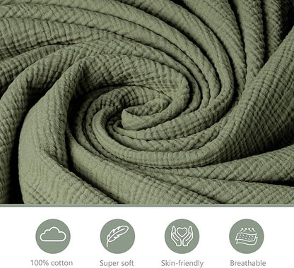Baby Muslin Bassinet Sheets 3 Pack - Image 3
