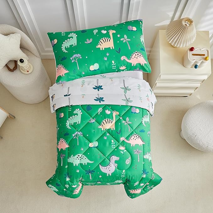 DuShow Dinosaur Toddler Bedding Set - Image 5