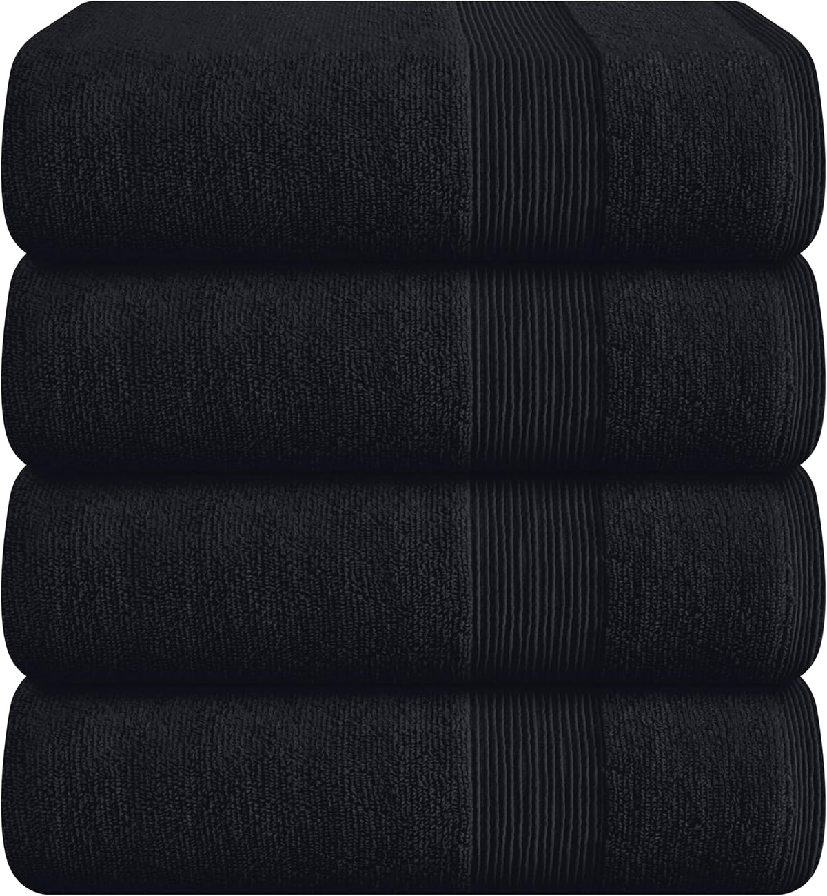 belizzi home 4 pack bath towel set 27x54, main product view