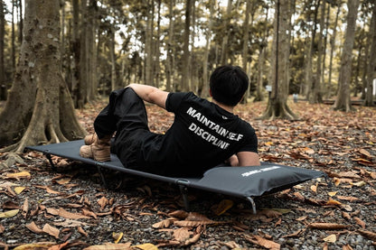 onetigris supragris camping cot, ultralight & compact, support, view 9