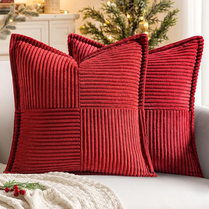 MIULEE Christmas Decorative Throw Pillow Covers by MIULEE