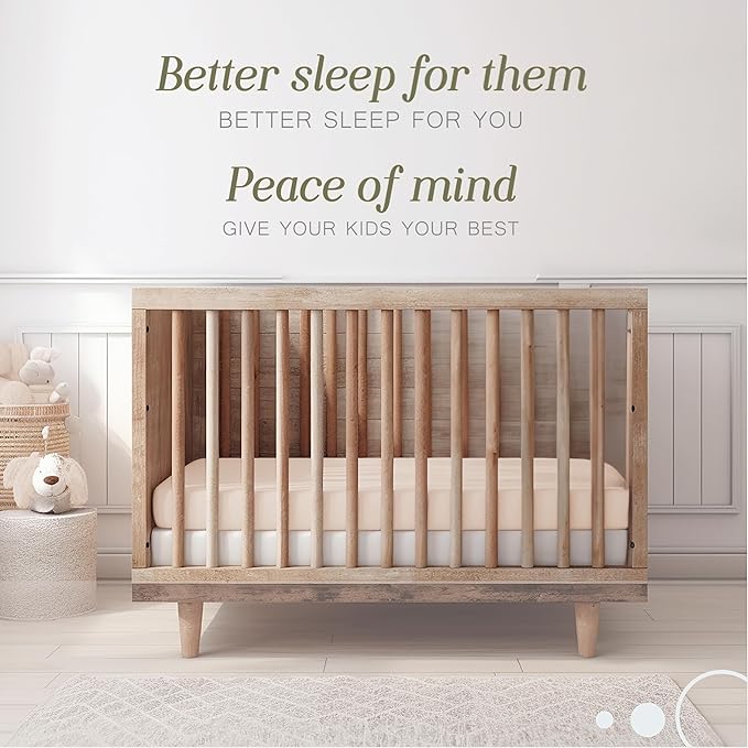 Bella Coterie Luxury Bamboo Viscose Crib Sheet | Organically Grown | Ultra Soft - Image 2