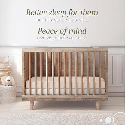 Bella Coterie Luxury Bamboo Viscose Crib Sheet | Organically Grown | Ultra Soft - Image 2