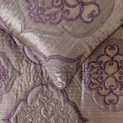 The HomeCentric King/Queen/Twin Purple Decorative Full 68"x18" Bed Runner - Image 4