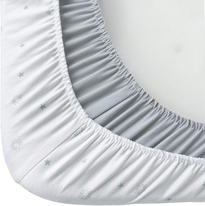 Bassinet Sheets 2 Pack-Fit for Mika Micky, Pamo Babe 2in1, Kinder King - Image 5