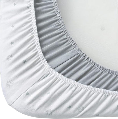 Bassinet Sheets 2 Pack, Fit for Graco Travel Lite Crib, My View 4 in 1 - Image 5