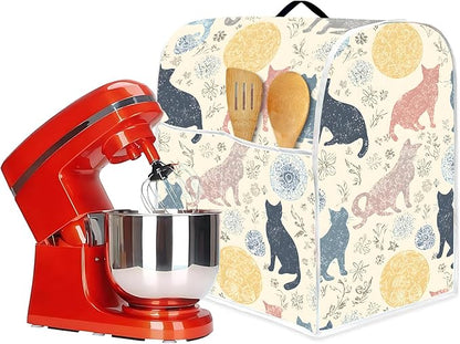 Mixer Dust Cover for 6-8 Qt Stand Mixer, Cloth Cover - Image 5