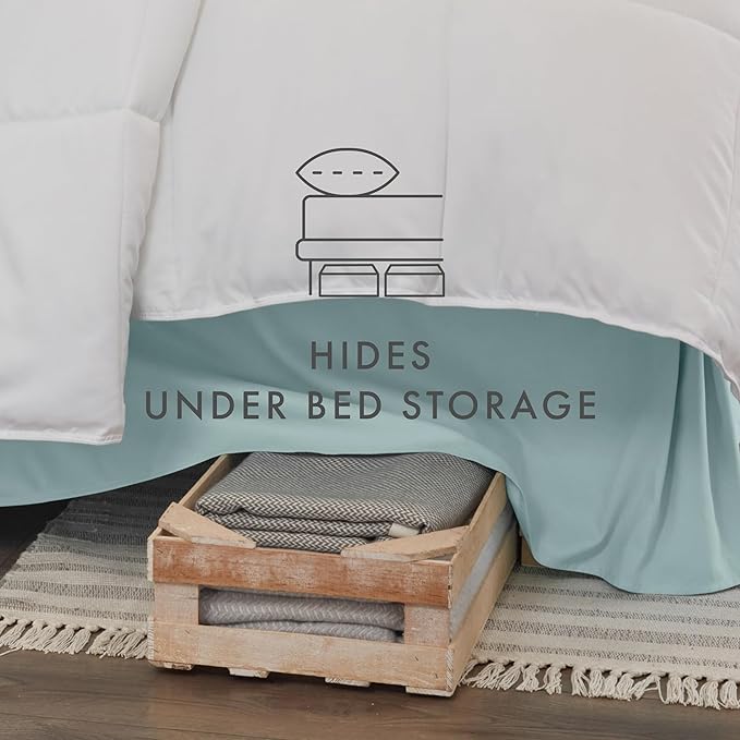 Linen Market Bed Skirt - Image 2