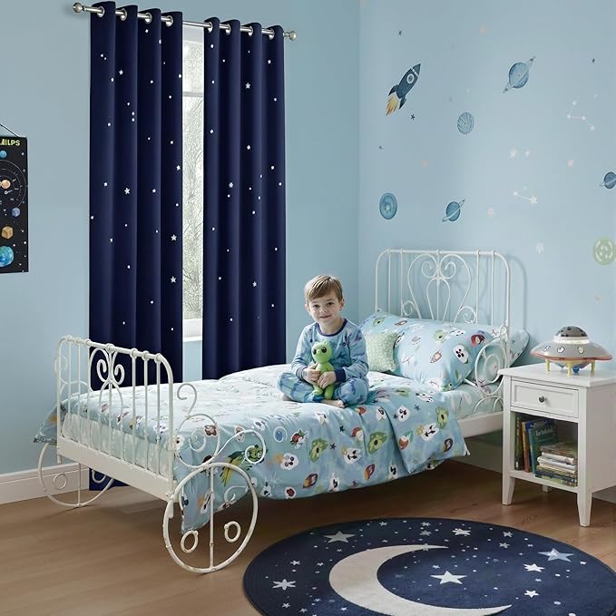 NICETOWN Twinkle Stars Blackout Curtains by NICETOWN
