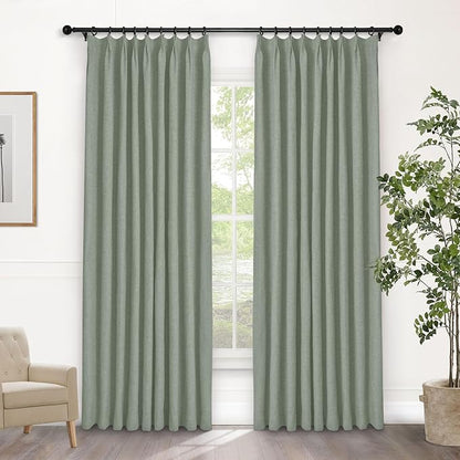 Macochico 52”Wx96”L 100% Blackout Curtains by Macochico