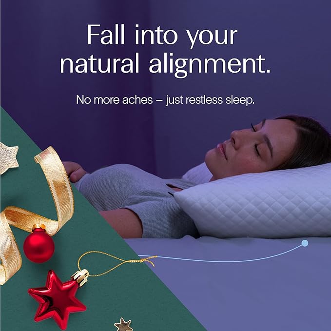 DreamyBlue Signature Pillow w/Adjustable Loft • Shredded Memory Foam Fill • - Image 2