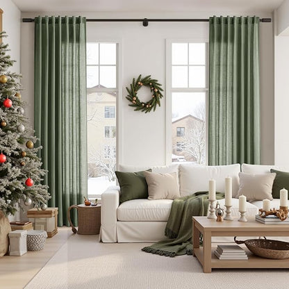 Extra Long Curtains 2 Panels 102 Inches Long - Image 8