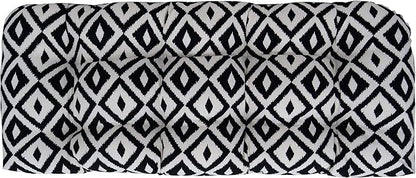RSH DECOR: Tufted Wicker Loveseat Cushion | 41” x 19" | All-Weather Spun Fabric by RSHDECOR