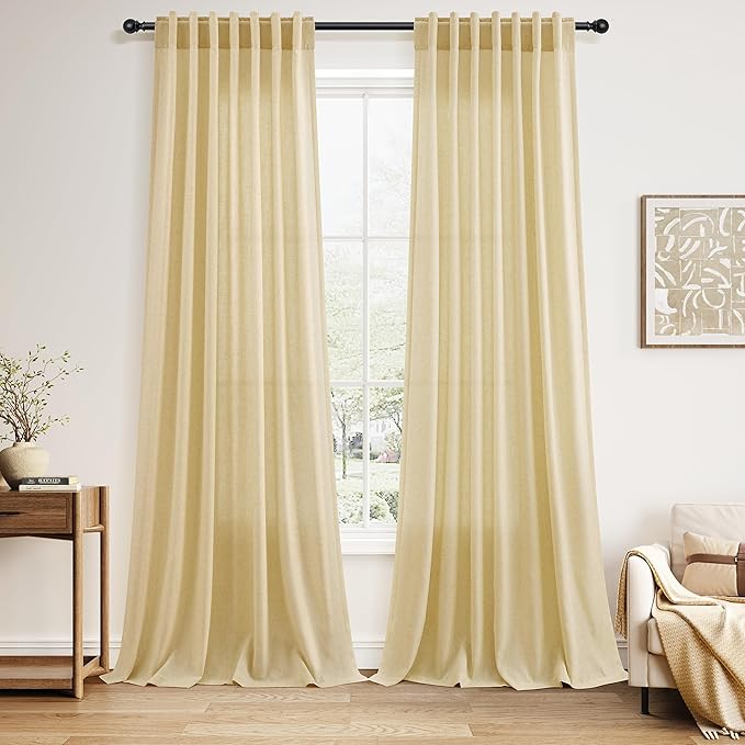 Nanspring Extra Long 120 Inch Curtains by Nanspring