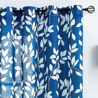 Treatmentex Navy and White Curtains - Image 8