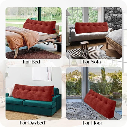 Large Bolster Triangular Headboard Wedge Backrest Positioning Support Bed Rest - Image 5