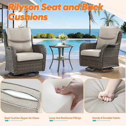 Rilyson Patio Cushions for Outdoor Furniture - Image 3