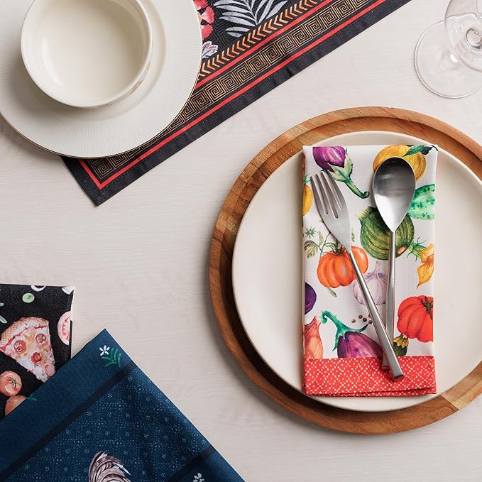Maison d' Hermine Cloth Napkins Set of 4 100% Cotton Soft & Durable Everyday - Image 9