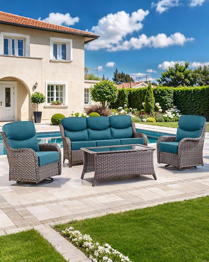 Luxury 22x24/22x25 6-Inch Smile Patio Cushions - Image 6