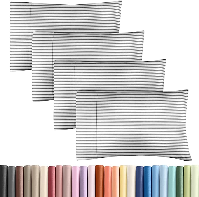 Queen Pillow Cases Set of 4 by CGKUnlimited