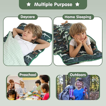 Viviland Toddler Kid Nap Mat for Preschool, Slumber Bag - Image 7