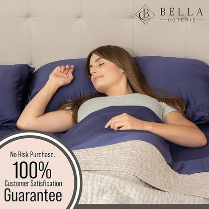 Bella Coterie Luxury Bamboo Viscose Twin XL Size Sheet Set | 100% Organically - Image 5