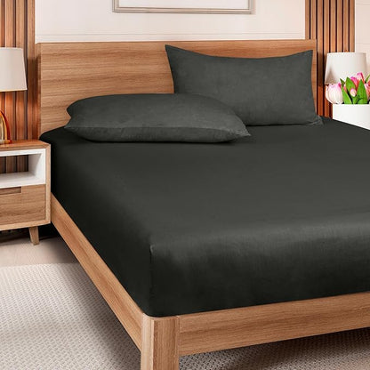 ROYALE LINENS 300 Thread Count 100% Long Staple Combed Cotton Fitted Sheet Twin - Image 5