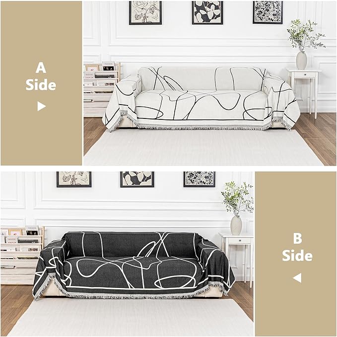 MEETSKY Couch Cover for Cushion Couch Sofa Furniture Protector Sofa Covers - Image 2