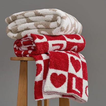 Joiedomi Throw Blanket for Couch Bed Sofa, Knitted Blankets Gifts for - Image 7