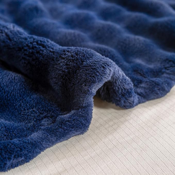 YUSOKI Luxury 3D Bubble Throw Blanket 2lb, All Ages, Home Decoration - Image 8