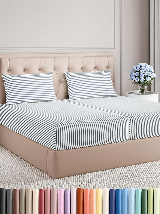 Split King Size 5 Piece Sheet Set by CGKUnlimited