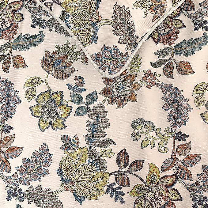 The HomeCentric King Queen Twin Multi Color & Ivory Handmade Twin 53"x18" Bed - Image 3