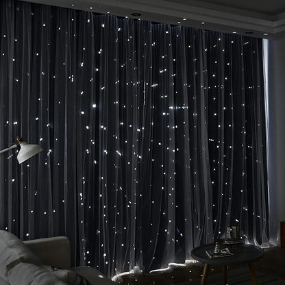 Kinryb Kids Blackout Curtains for Bedroom/Living Room/Classroom, Sheer Overlay - Image 5