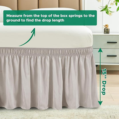 Biscaynebay Wrap Around Bed Skirts - Image 3