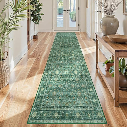 Collive Kitchen Rug Runners for Hallways, 2.6x12ft Long Washable Bathroom - Image 5