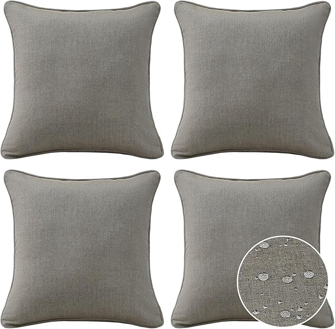 Sunbrella Decorative Outdoor Water Repellent Throw Pillows by Unimatta