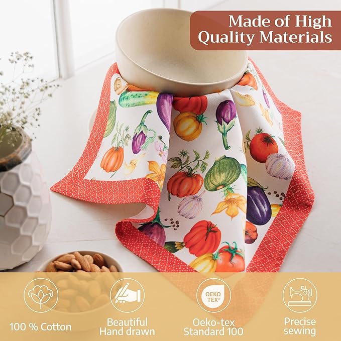 Maison d' Hermine Cloth Napkins Set of 4 100% Cotton Soft & Durable Everyday - Image 3