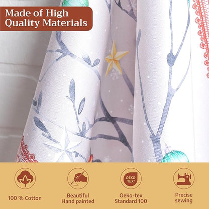 Maison d' Hermine Kitchen Towels Set of 3 100% Cotton 20" x 27.5" Reusable - Image 3
