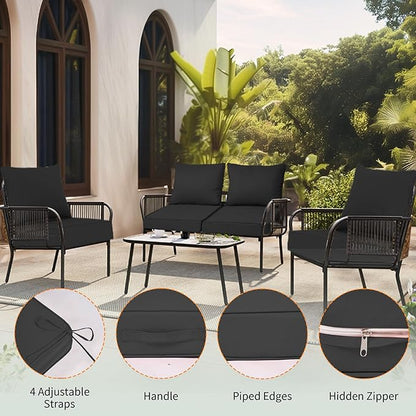 Outdoor Deep Seat Cushions 22x22'' - Image 3