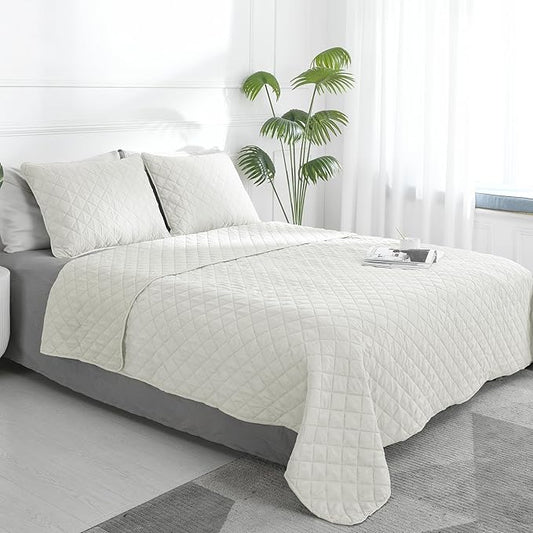 Easy-Going Twin Size Reversible Quilt Set by Easy-Going