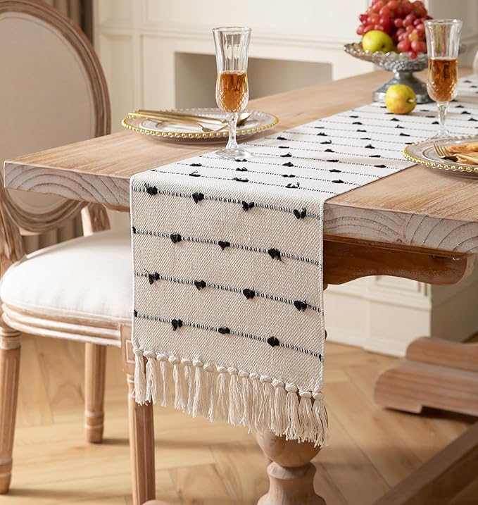 Caflife Boho Table Runner 90 Inchs Long - Image 2