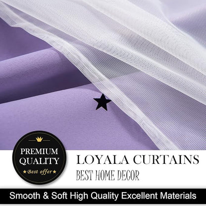 Stars Blackout Curtains for Bedroom - Image 6